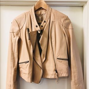 Free People Faux Leather Jacket
